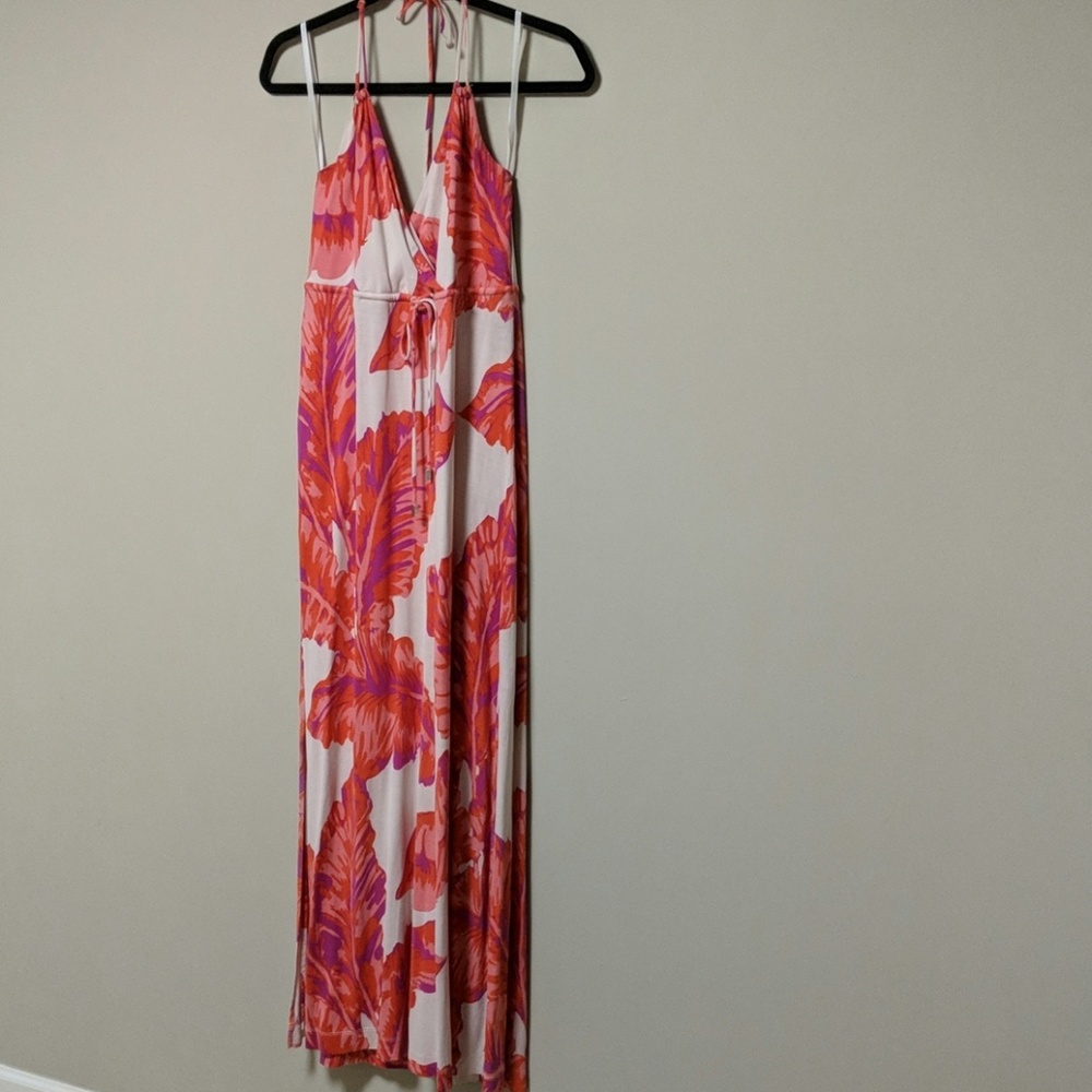 Banana Republic Milly collection Maxi Halter